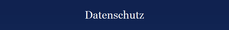 Datenschutz